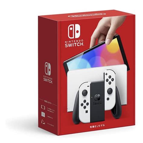 Nintendo Switch 新品未開封nintendo Switch有機elホワイトの通販 By Xeryusshop｜ニンテンドー