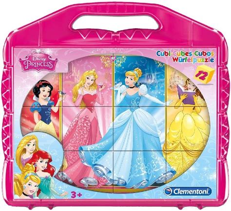 Clementoni Puzzle Cubi Princess Cubi Disney Puzzle