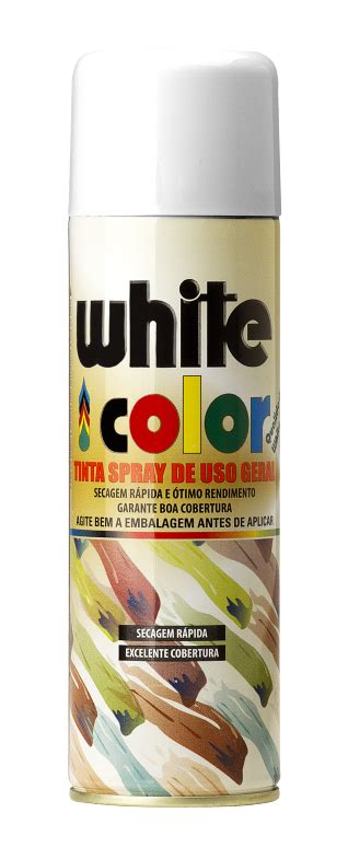 Tinta Spray Branco Brilhante Uso Geral Orbspray Ml Shopee Brasil