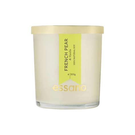 Buy Essano Home Candle French Pear And Vanilla 300g Online At Chemist