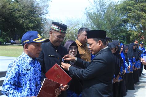 Infopublik Pj Bupati Aceh Jaya Pimpin Upacara Hari Guru Nasional