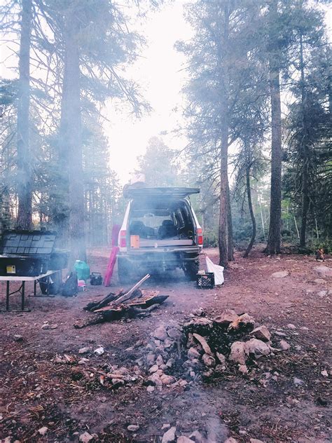 Camping in the jemez mountains, new Mexico out of our land cruiser : r ...