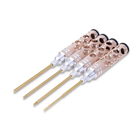 4pcs/set Hex Screwdrivers Hex Driver Set 1.5MM, 2.0MM, 2.5MM, 3.0MM for ...