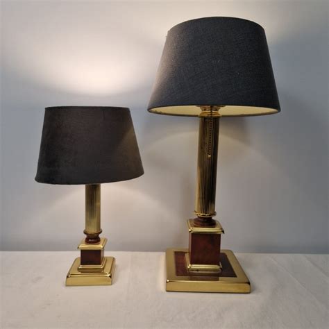 2 Lampade Da Tavolo Herda Ottone Catawiki