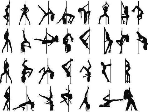 Black Pole Dancers Illustrations Royalty Free Vector Graphics And Clip