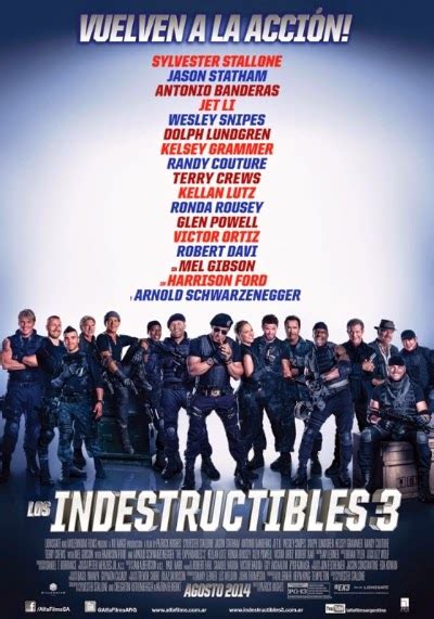 Rayo Verde Los Indestructibles 3 The Expendables 3 Un Thriller De