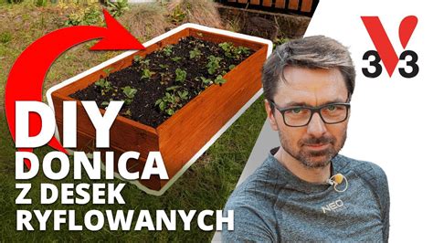 V33 Donica Z Desek Ryflowanych DIY YouTube