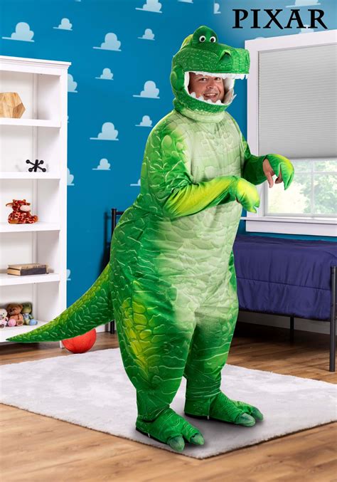 Plus Size Deluxe Toy Story Rex Adult Costume