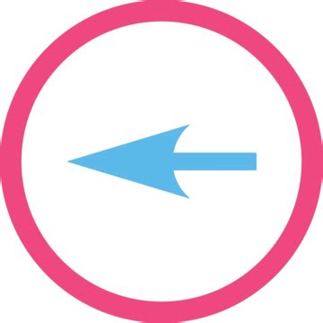 Rounded Vector Icon Depicting Pink And Blue Colored Realty Diagram