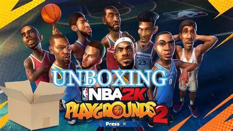 NBA 2K Playgrounds 2 Unboxing Review PS4 YouTube