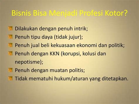 Prinsip Prinsip Etika Bisnis Ppt