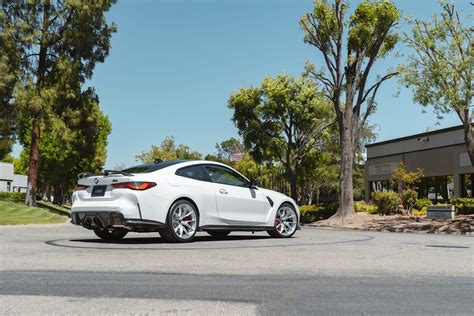 Bmw G82 Coupe M4 With 20 Vs 5rs Wheels In Brushed Clear