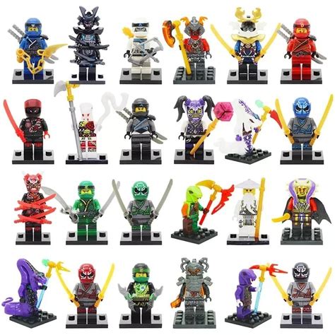 NINJAGO KLOCKI FIGURKI NINJA 24 SZTUKI ZESTAW 963 Zębowice Kup