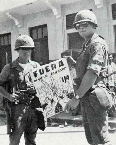 2da Ocupación Militar De Los Estados Unidos En República Dominicana 1965 Secundaria El Buen