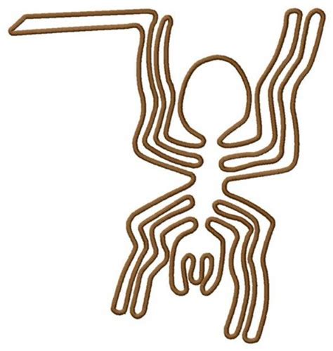 Nazca Lines Spider Machine Embroidery Design | Embroidery Library at ...