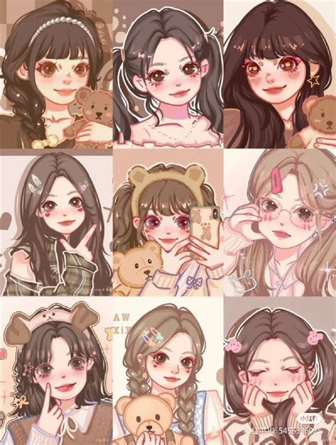 Pin oleh Bình Dân Cưới Hỏi di Mô hình giấy Lukisan lucu Ilustrasi