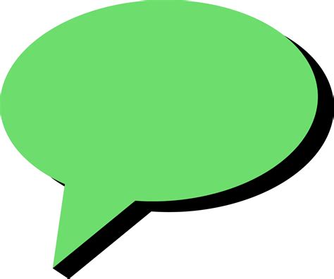 Speech Bubble Illustration Colored Text Bubbles Free 24959473 Png