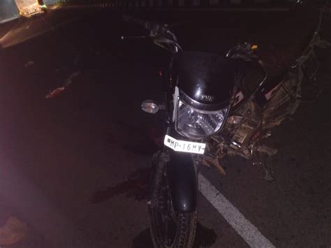 Bike Rider Died On The Spot Due To Vehicle Collision Case Registered