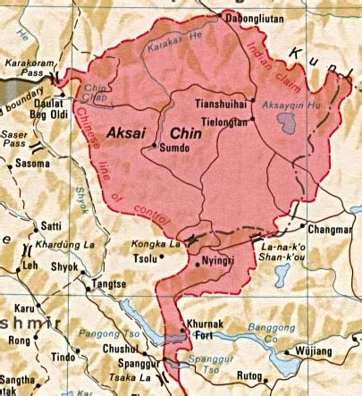 List Of Locations In Aksai Chin Wikipedia