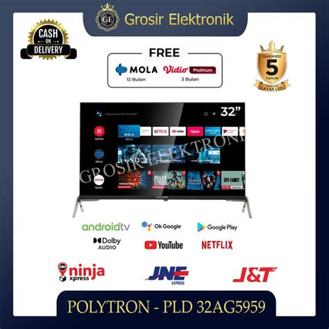 Jual KHUSUS JAKARTA Polytron LED TV 32 Digital PLD 32AG5959 Sudah