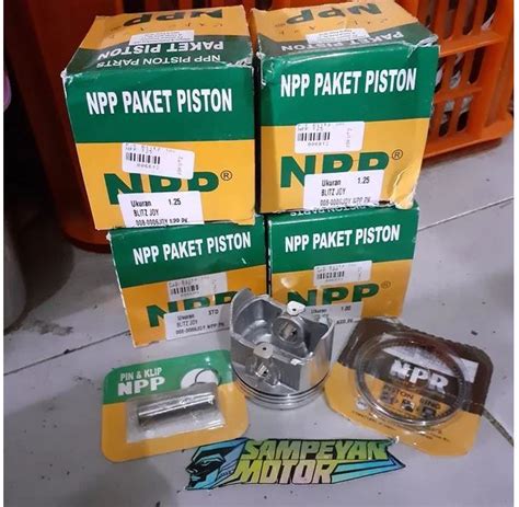 Piston Kit Seher Seker Set Npp Kawasaki Blitz Joy Over Size Std