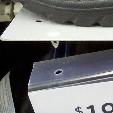 top mount  bottom mount sign fixtures close