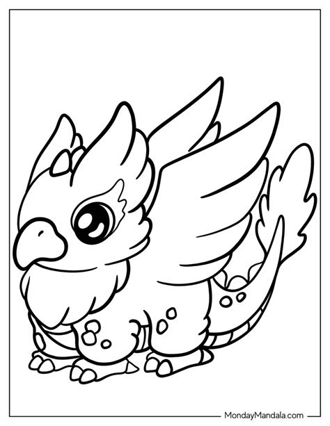 20 Griffin Coloring Pages Free Pdf Printables