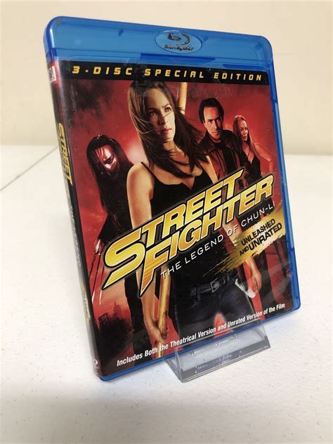 Street Fighter The Legend Of Chun Li Blu Ray Disc La Paz