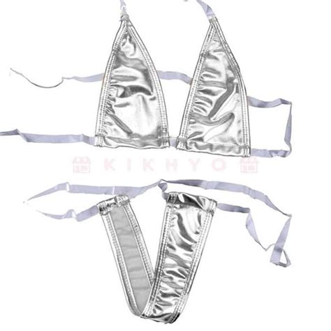 Jual Mini Bikini Bra Set Micro G String Tali Transparan Sexy Lingerie