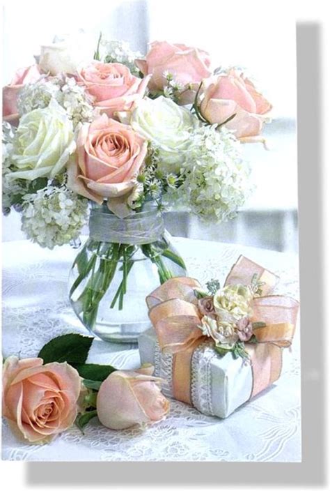 Cards Crafts Luxe Wenskaarten Blanco Bloemen X Cm