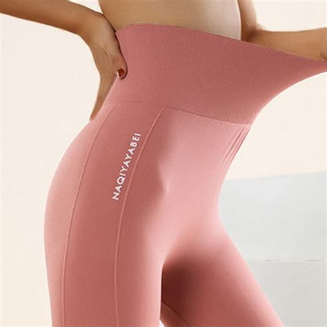 Pantalones Deportivos Sin Costuras Para Mujer Mallas El Sticas De