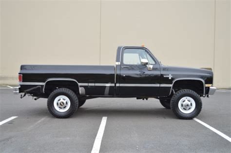 1owner 1986 Chevy K30 1 Ton Silverado Regular Cab 4x4 Only 52396