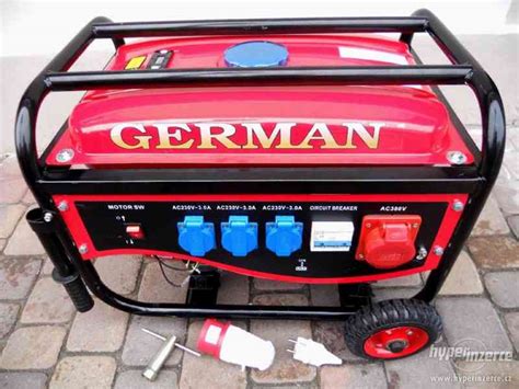 Elektrocentrála-generátor model 7HP-380,220v - bazar - Hyperinzerce.cz