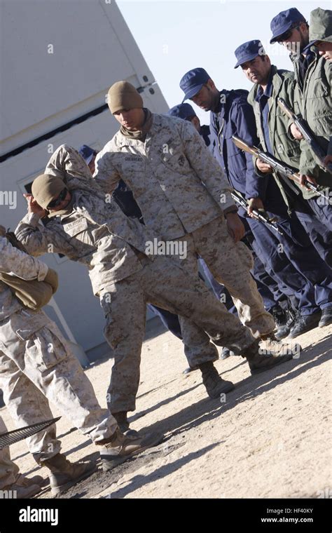 Marines With Company K 3rd Battalion 1st Marine Regiment From Marine Corps Base Camp