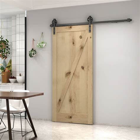 Style Z Porte De Grange Pin Bois Porte De Grange Coulissante Etsy