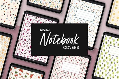 Digital Notebook Papers Goodnotes Graphic By Catsquills Creative