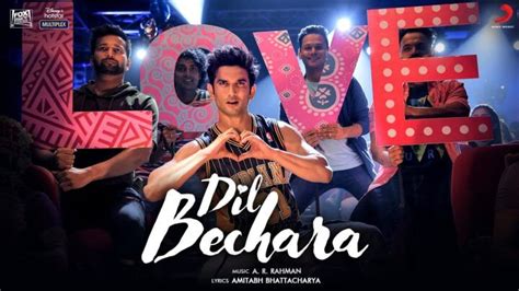 Dil Bechara Title Track: Sushant Singh Rajput's Moves Will Leave You ...