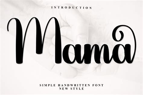 Mama font | free download for WEB