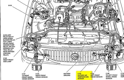 Mercury Mountaineer Coolant Temperature Gauge Wiring Diagram