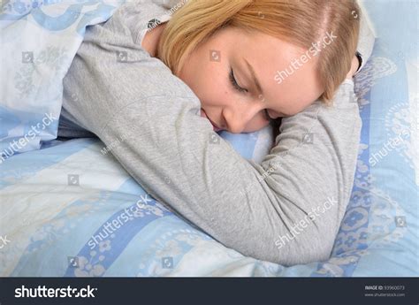 Sexy Blonde Bed Stock Photo Shutterstock