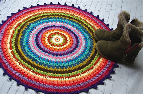 Mandala Rug Cotton Rug Handmade Mandala Rug Colourful Rug Etsy