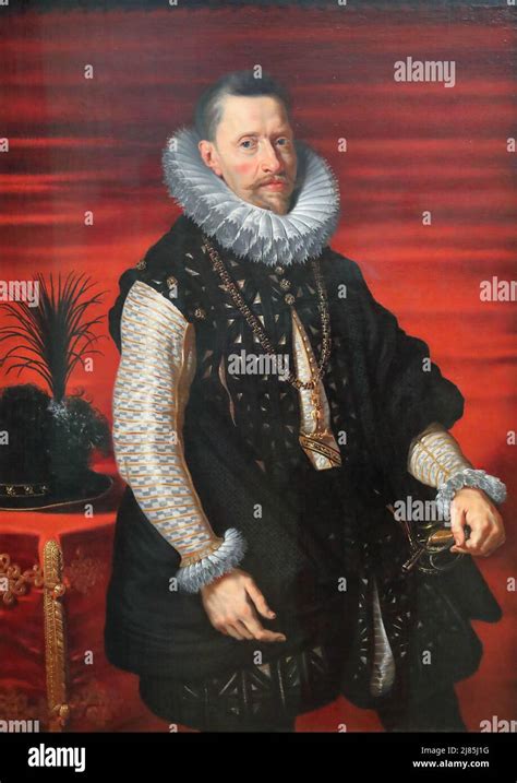 Portrait Of The Archduke Albert By The Studio Of Flemish Baroque