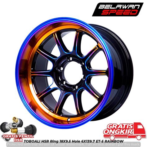 Jual Velg Pelek Mobil Hsr Toboali Samlong Ring R Pcd X Untuk