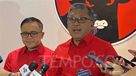 Kata Sekjen Pdip Hasto Kristiyanto Soal Relawan Jokowi Mania Dukung