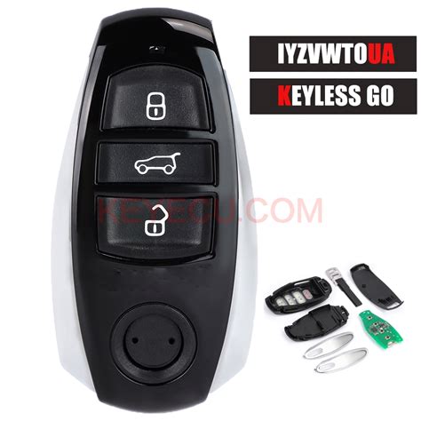 Aftermarket Keyless Go Button Proximity Smart Remote Key Mhz