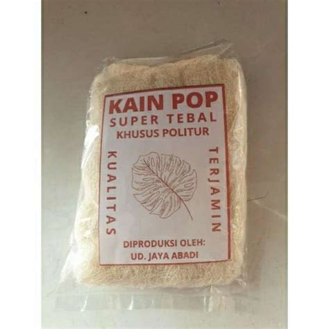 jual kain pop kain politur kain plitur  seller js wonorejo  kota