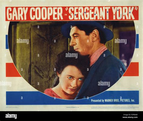 Sergeant York - Movie Poster Stock Photo - Alamy