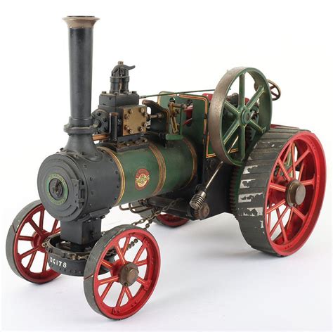 A William Allchin Live Steam Traction Engine Scale Model