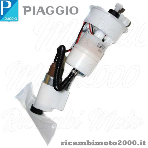 Alimentazione Pompa Benzina Completa Originale Piaggio Vespa Gts Gtv