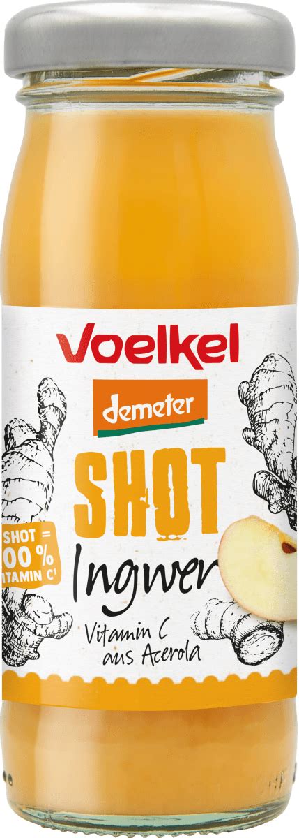 Voelkel Ingwer Shot Mit Vitamin C Ml Dauerhaft G Nstig Online